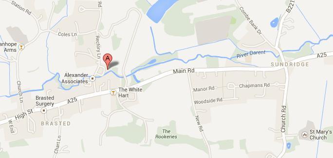 map to Sawmills Studio